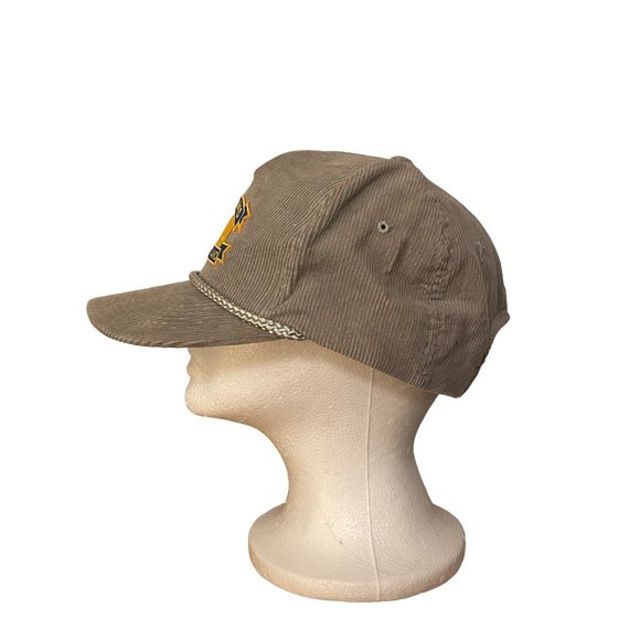 Vintage Corduroy Fairbanks Alaska The Great Land Snapback Baseball Hat Cap Patch - Picture 4 of 10